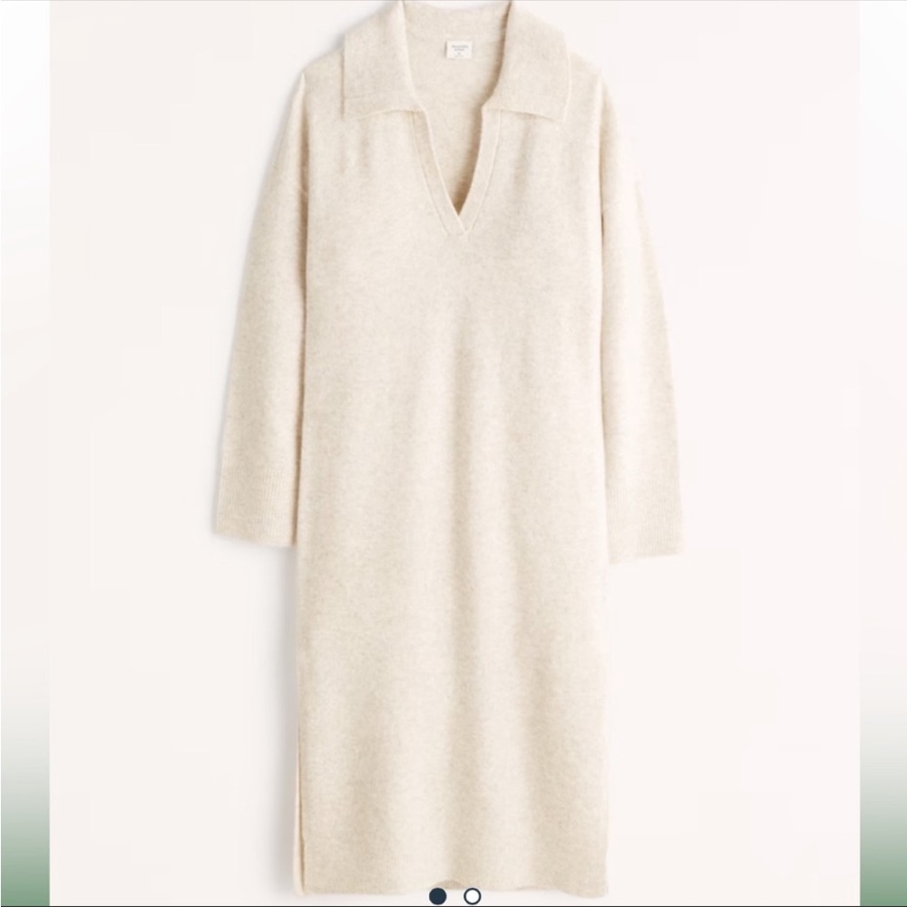 Abercrombie long sleeve midi sweater dress! - Picture 2 of 7